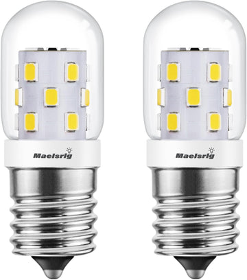 LED Microwave Light Bulbs Under Hood, E17 LED Bulb Dimmable for Range Hood 40W Equivalent, 3W 380 Lumens, LED