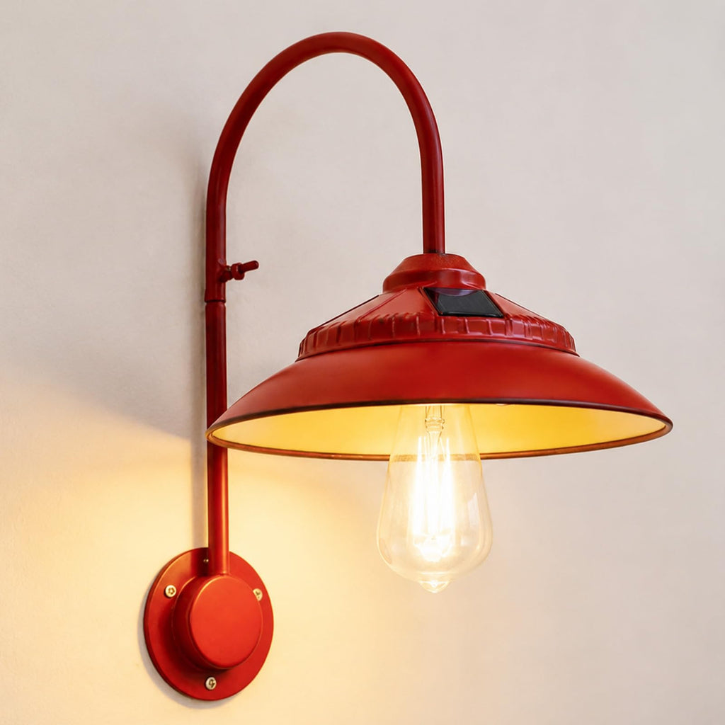 Solar Barn Light - Rustic Outdoor Lights