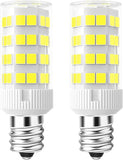 E12 LED Bulb 5W Equivalent to 40W C7 Replacement Bulbs Clear Type B Candelabra Base Daylight White 6000K Non-Dimmable