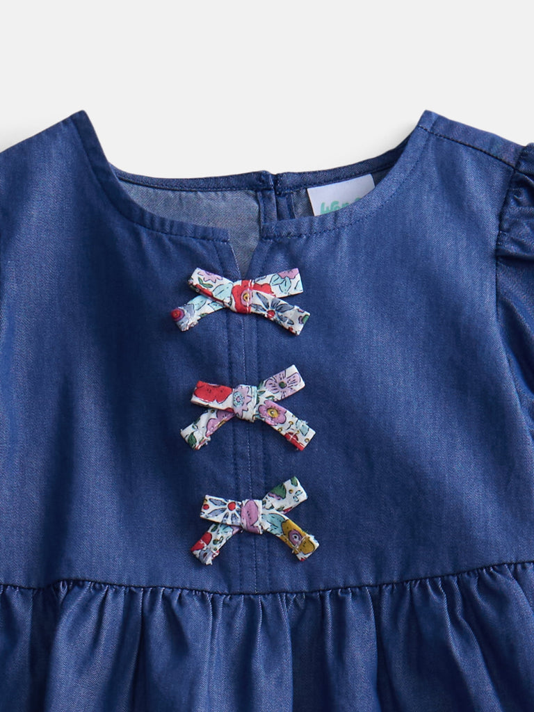 Toddler Girls Peasant Top and Pants Set, 2-Piece