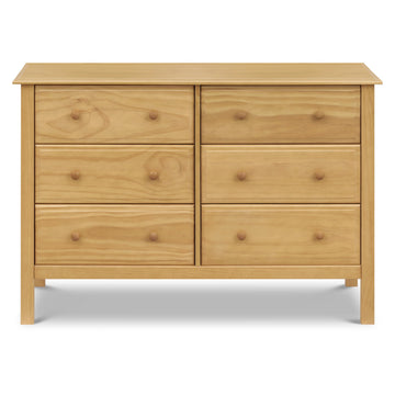 Jayden 6-Drawer Baby Dresser, GREENGUARD Certified, Honey