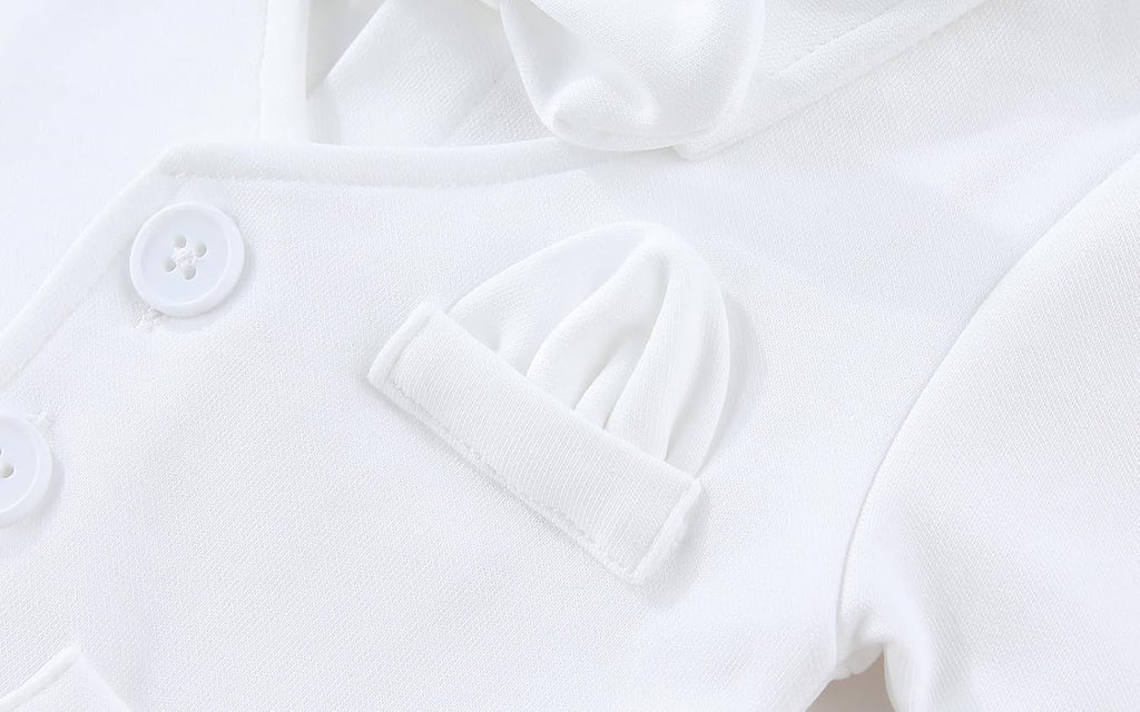 Baby Boy Baptism Outfit Christening Formal Romper