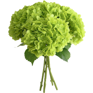 4 Pcs 20In Green Artificial with Stems