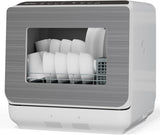 Portable Dishwasher with 152OZ Water Tank, 18" Countertop Dishwasher Machine fits up to 12" plates, 