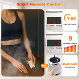 2 Person Saunas for Home, Infrared Portable Sauna for Home 2 Person, Relief Muscle Pain