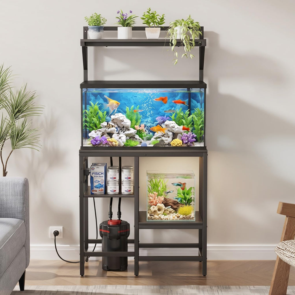 29 Gallon Fish Tank Stand for Standard & Breeder Tanks