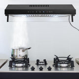 24 Inch Under Cabinet Range Hood 900 CFM 3 Speed Gesture Control, LED Lights Ductless