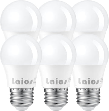 E26 LED Light Bulb A15 Shape, 3W Replace 30W, 400lm, Daylight 5000K, 120V Medium Screw Light Bulb, Pack of 6, Non