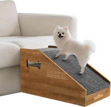 Dog Ramp for Small Dogs with Non-Slip Cover&Pads, Easy up and Down