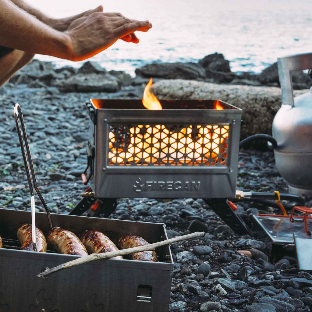 FireCan Deluxe Portable Propane Fire Pit and Grill