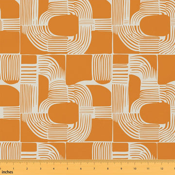 Mid Century Fabric By The Yard Bohemian Ethnic Upholstery