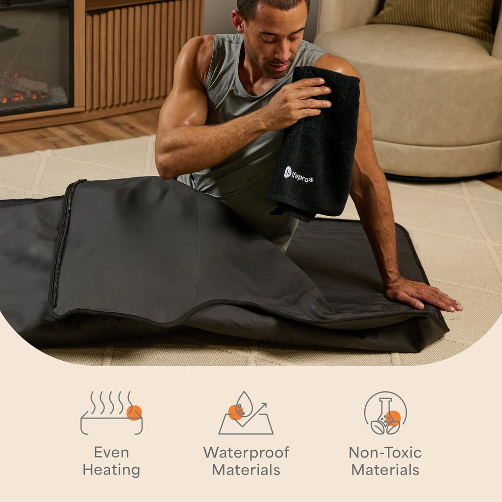 LifePro RejuvaWrap Infrared Sauna Blanket for Detox & Relaxation