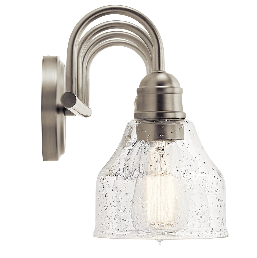 Avery 4-Light Farmhouse Vanity Light, Brushed Nickel