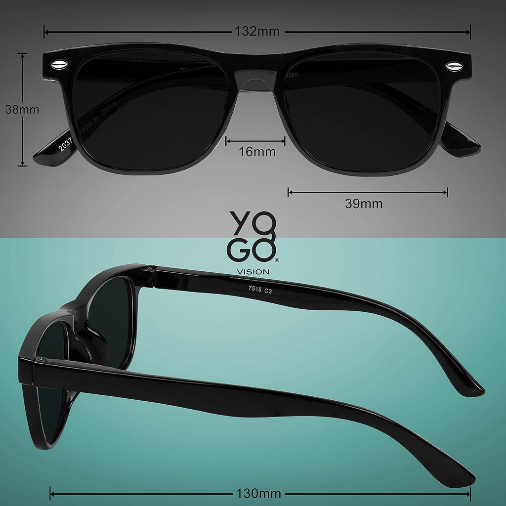 Kids Sunglasses Polarized Frame Sunglasses for Kids Boys Girls (3 Pack )