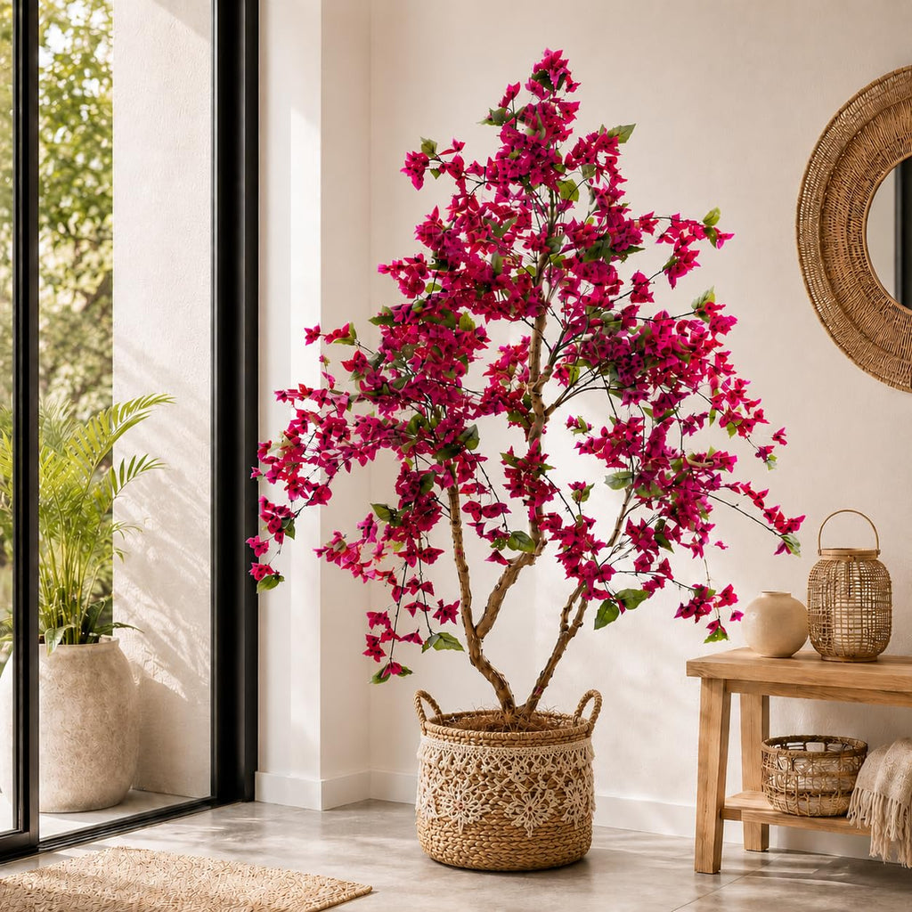 Artificial Bougainvillea Tree, 6Ft