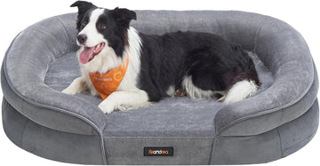 Orthopedic Dog Bed, 35" Dog Couch with Removable Washable Cover