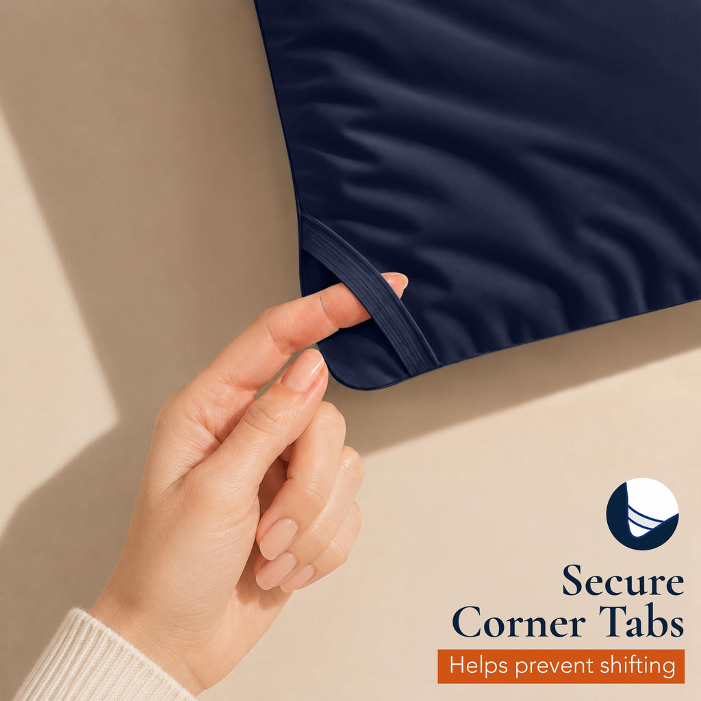 Twin Duvet Insert, Navy, Comforter, 64 x 88 Inches
