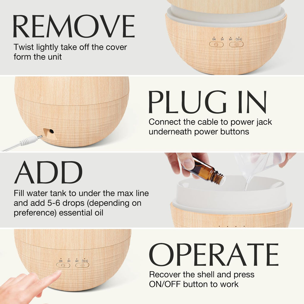 Flame Diffuser for Essential Oils, Essential Oil Diffuser