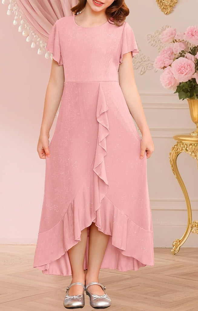 Junior Bridesmaid Dresses Girls Wedding Party Formal Dress