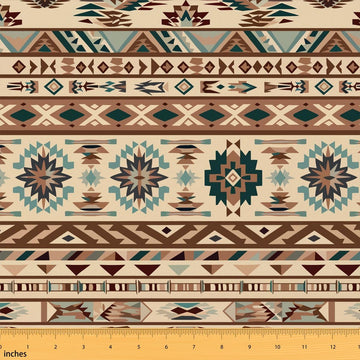 Southwestern Aztec Fabric by The Yard Soft 1 Yard