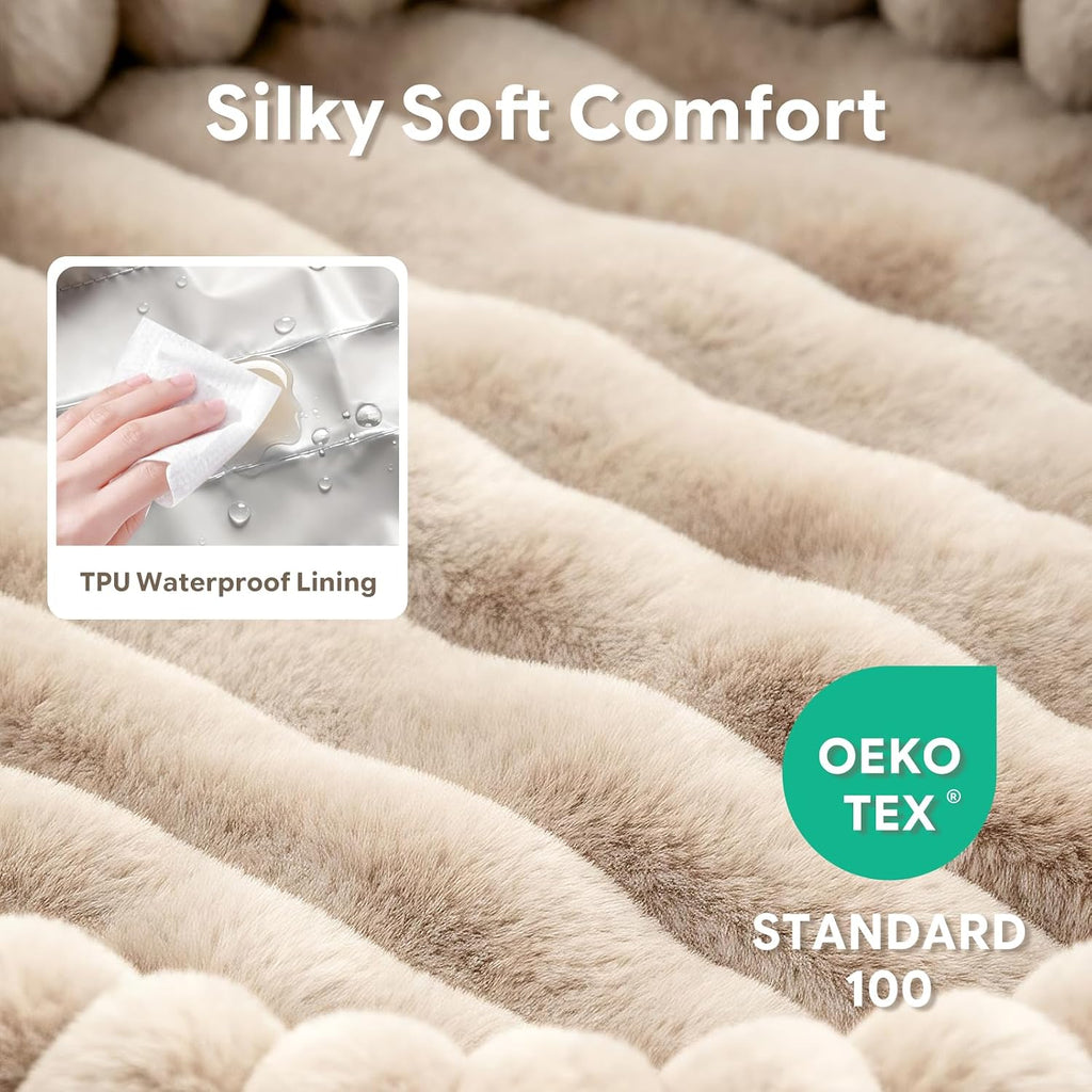 Donut Dog Bed Small Medium Size Pet Bed Washable, Oatmeal
