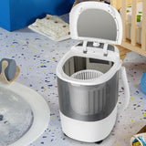 GX24977-PE, Mini Washer and Spinner Combo, 5.5lbs, Semi-automatic Compact Laundry Apartment Dorm RV Portable Washing