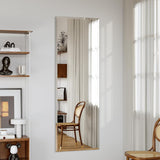 51"x16" Frameless Full Length Wall Mirrors,Rectangular Mirror Full Length Wall Mounted,Tall Full Body Mirrors with