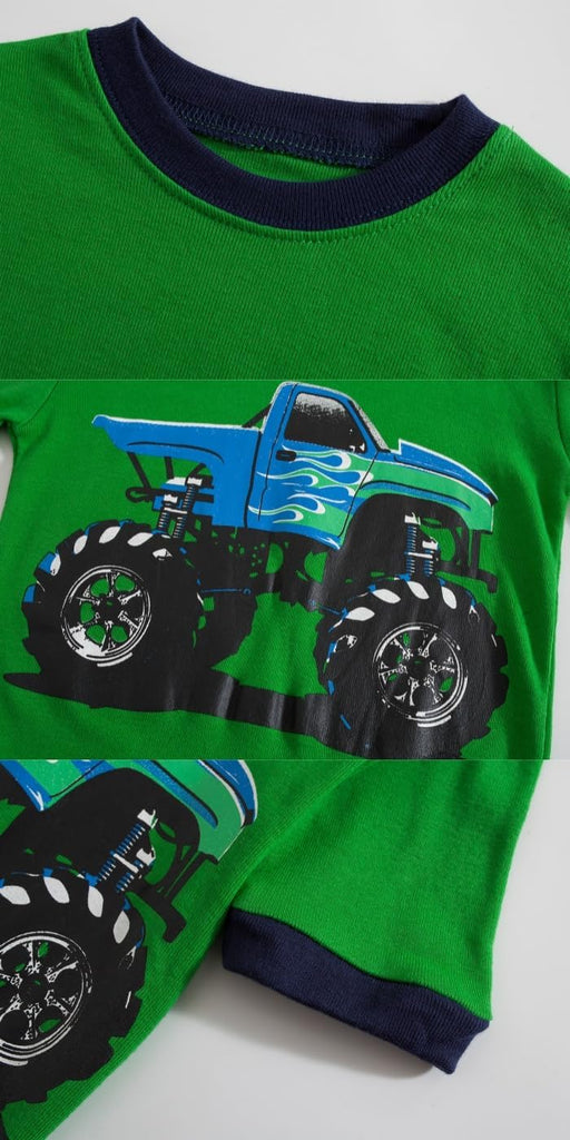 Bety Cotton Pajamas Boys Summer Short Sleeve Sets