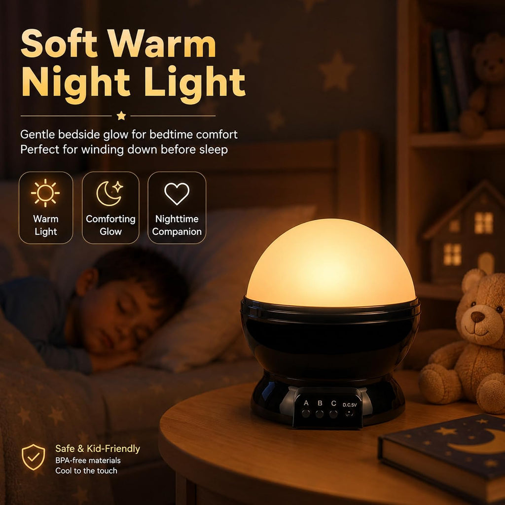 Kid Night Light Projector for Boy | Car Nightlight Star Projector for Kids