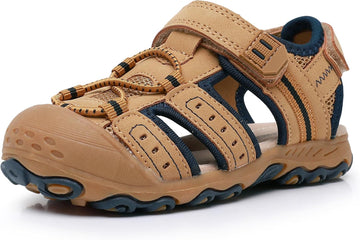 Toddler Sandals for Boys Girls Kids Closed Toe Outdoor Summer Shoes
