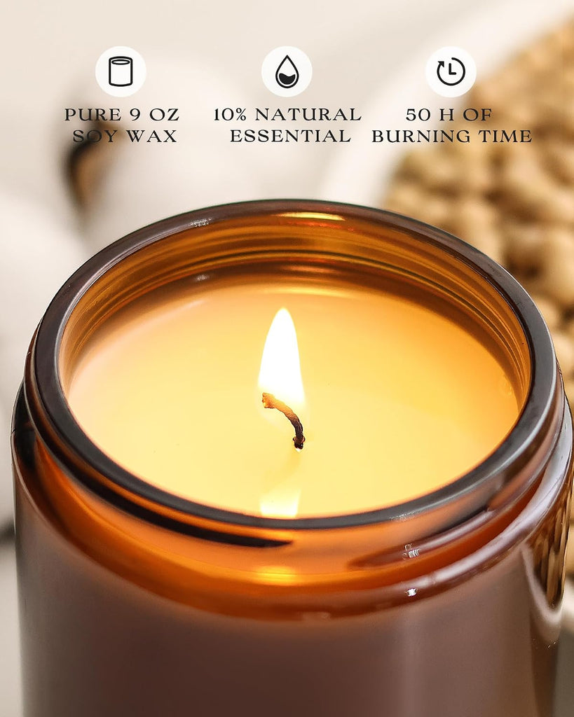 Scented Candles - Candle Set, 36 oz Soy Candles - Set of 36