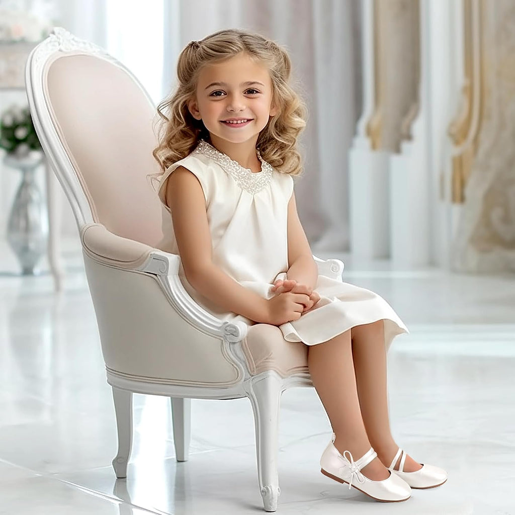 Girls Dress Shoes Kids Mary Jane Toddler Ballet Flats