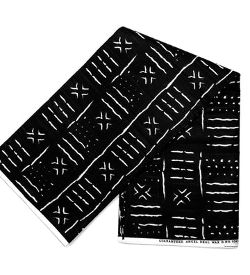 Mudcloth Print Fabric, Bogolan Print Fabric, African Print Dress, African Fabric by The Yard, African Fabric for