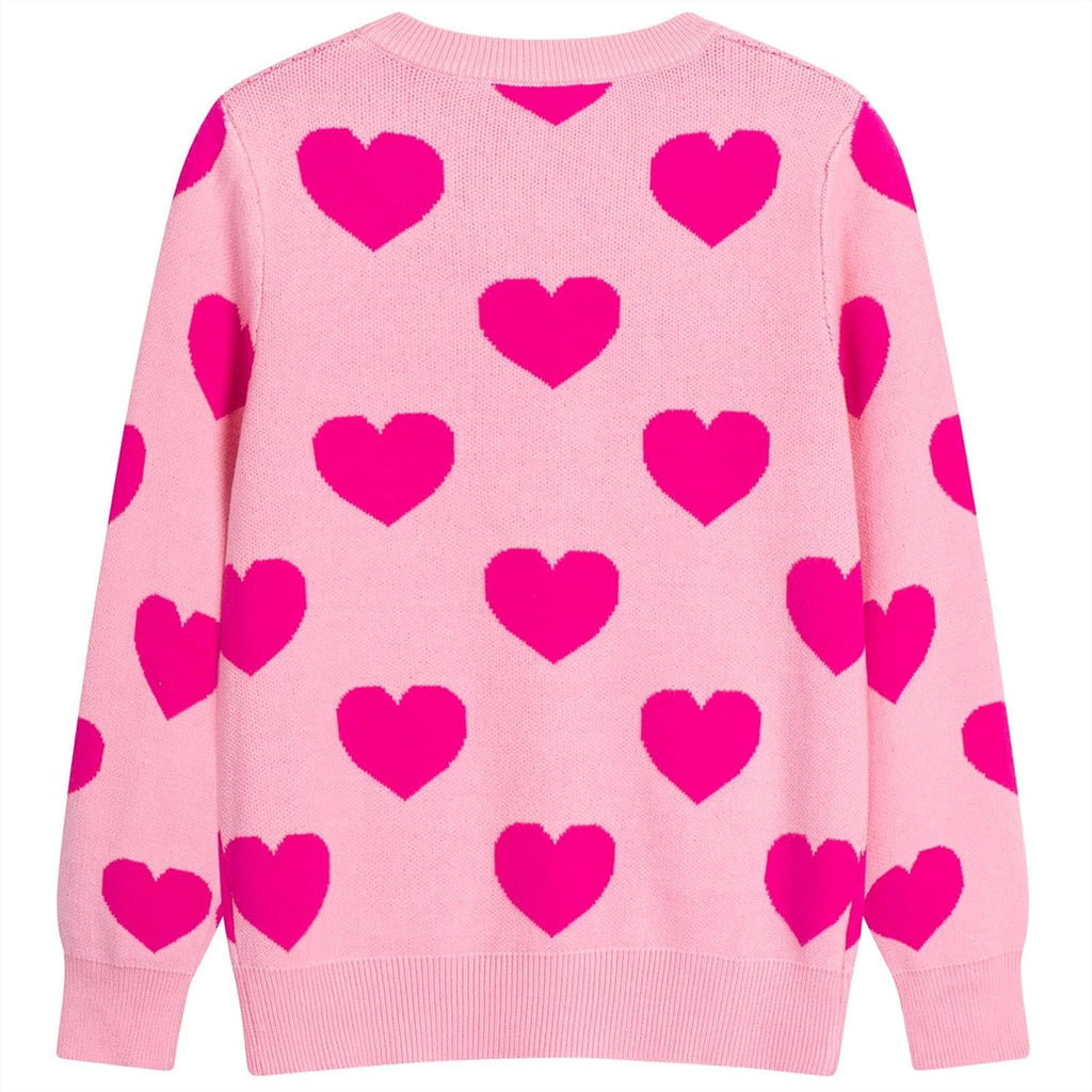 Long Sleeve Button Down Sweater Toddler Kids Knit School Uniforms Sweaters with Pockets