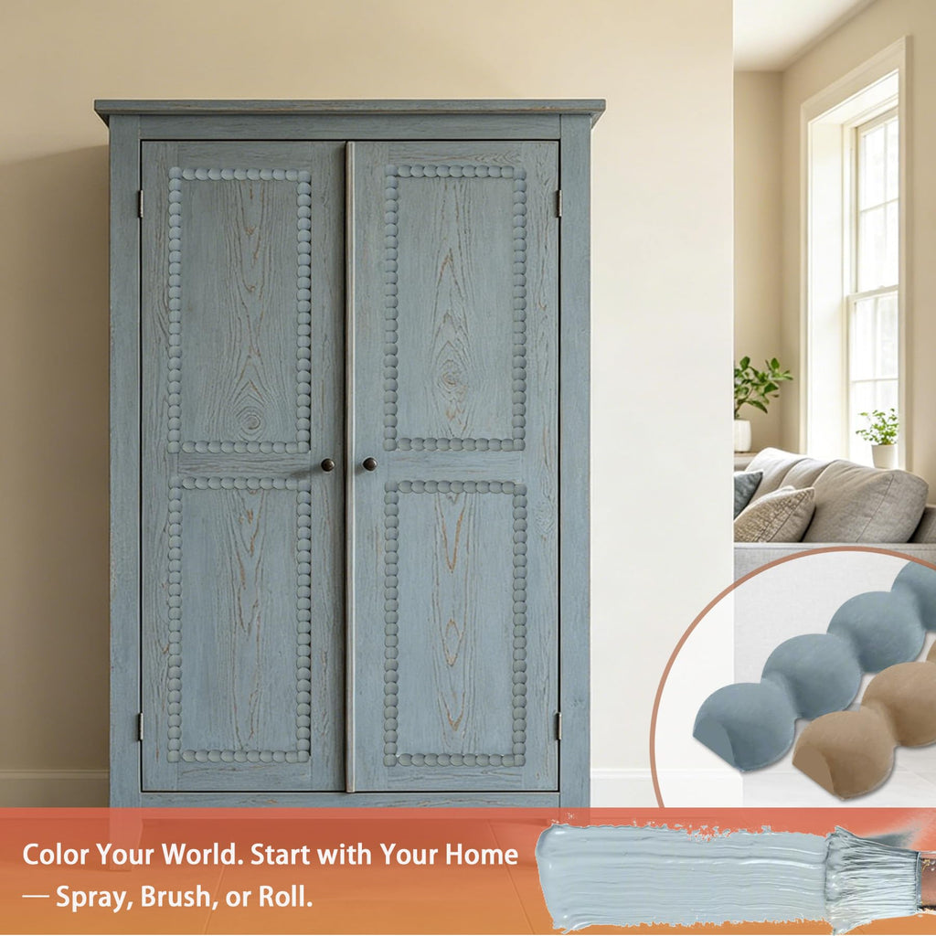 118"L x 0.7"W Flexible Mirror Frame Bead Molding Trim, Paintable DIY Moulding Strip for Picture Border, Wall, Door
