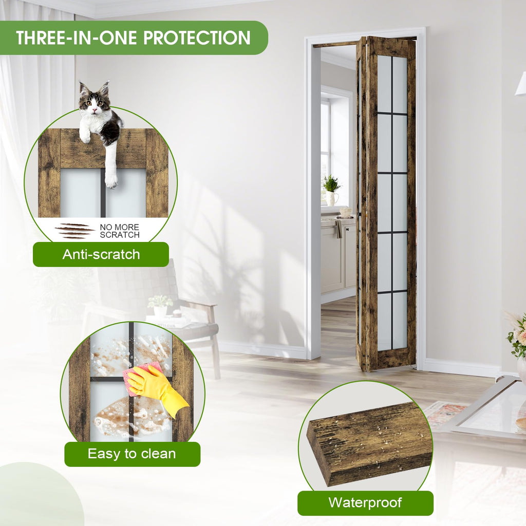 Preassembled Bifold Closet Doors for 24" X 80" Opening