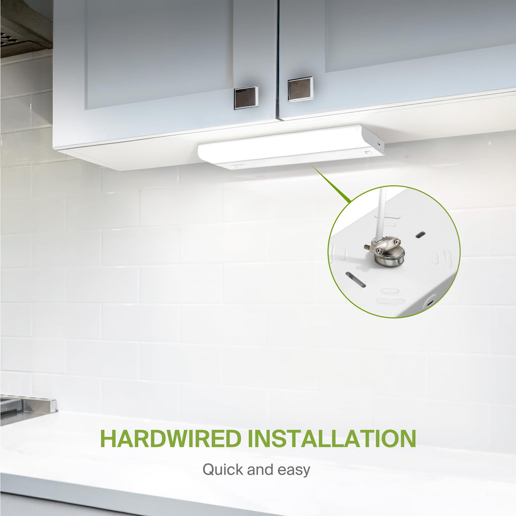 LED Under Cabinet Lighting Hardwired, 12 Inch 5W