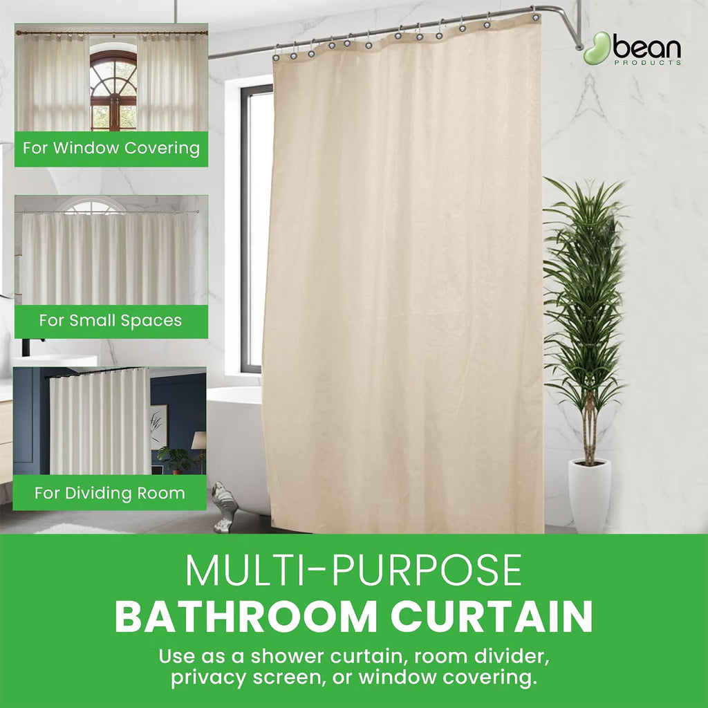 Natural Cotton Bathtub Liner- 70" x 72"