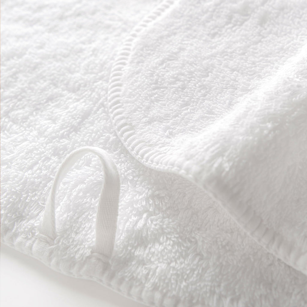 Long Double Loop Bath Towel 28" x 55" - 100% Extra Long-Staple Egyptian Cotton, 700 GSM - Elegant Solid Large Towels
