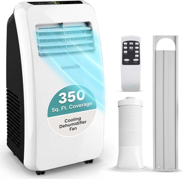 Portable Air Conditioner, Dehumidifier & Fan | 3-in-1 8,000 BTU AC With Temperature Ranges 64°F