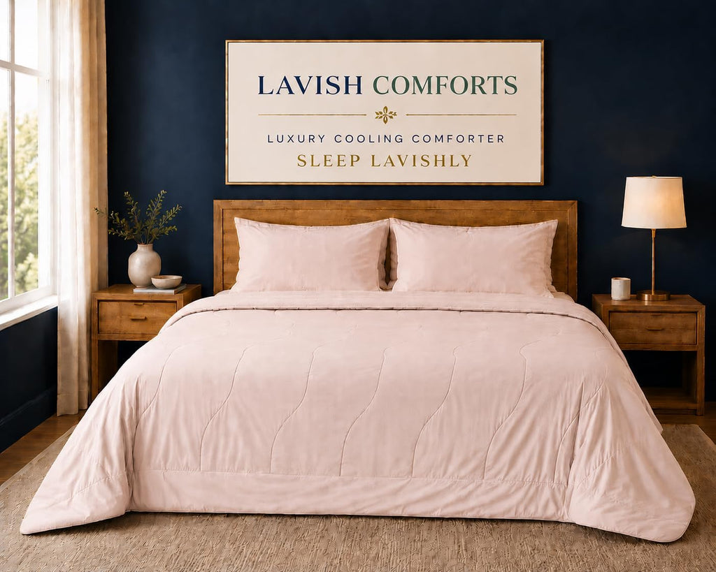 Cooling Comforter Twin XL 68x90, Cooling Blanket for Hot Sleepers & Night Sweats, Breathable Lightweight All Season