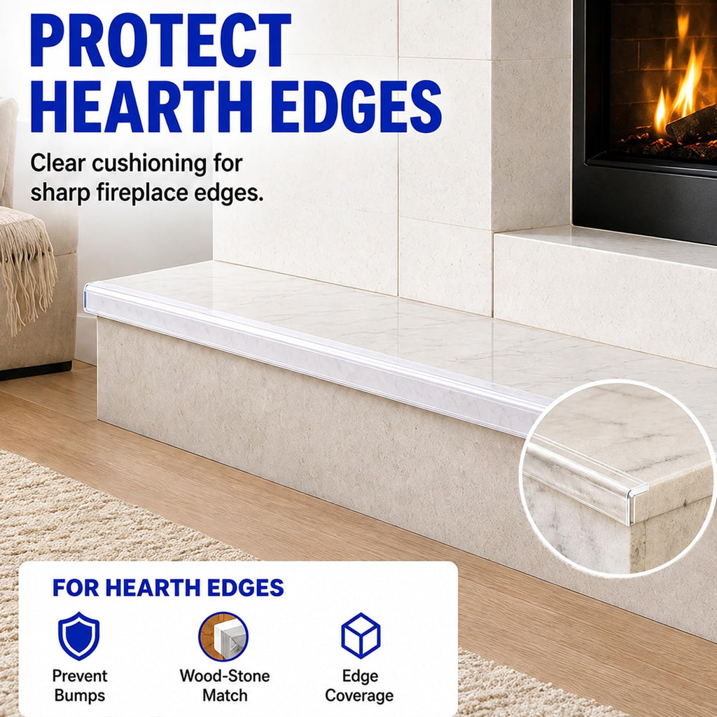 Table Corner Protectors,Clear Baby Edge Guard Bumper,1.2inx 9.84FT