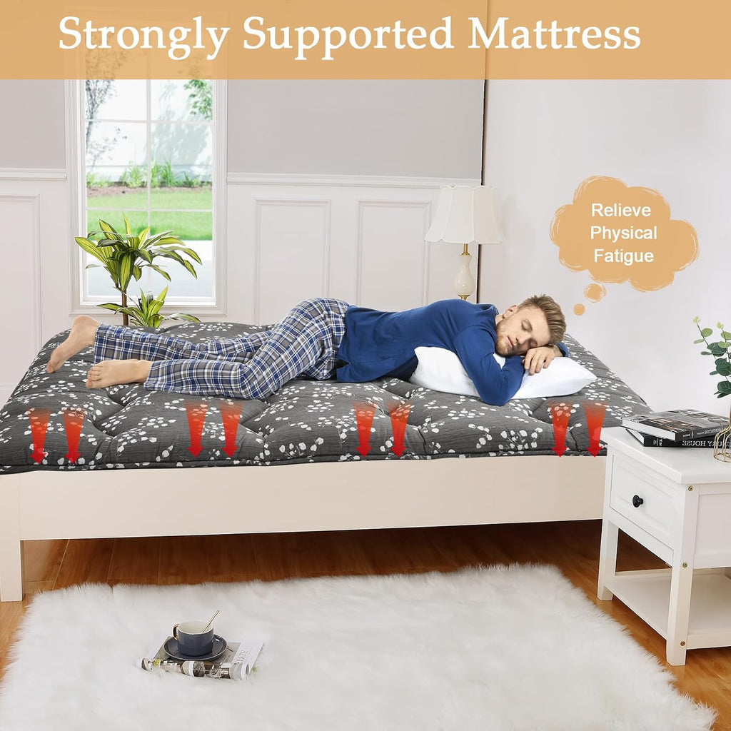 Japanese Floor Futon Mattress Foldable Tatami Futon Sleeping Pad