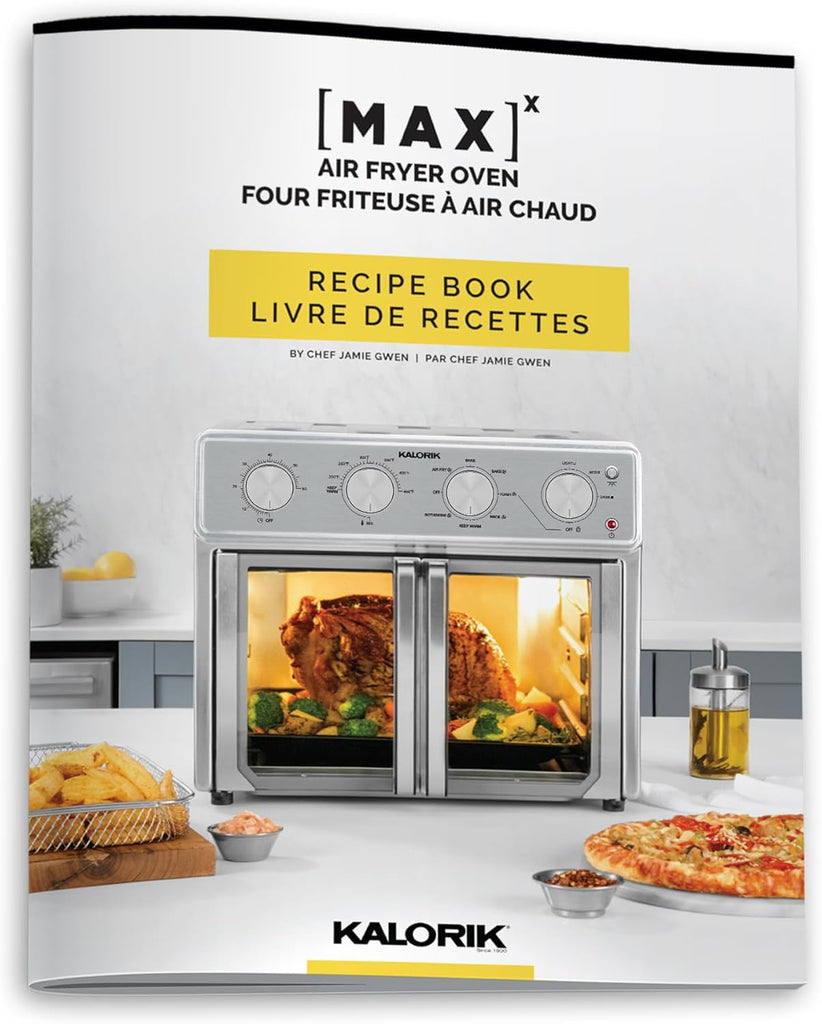 MAXX Air Fryer Oven, 26 Quart 9-in-1 Countertop Toaster Oven and Air Fryer Combo - Fry, Bake, Roast, Rotisserie, &