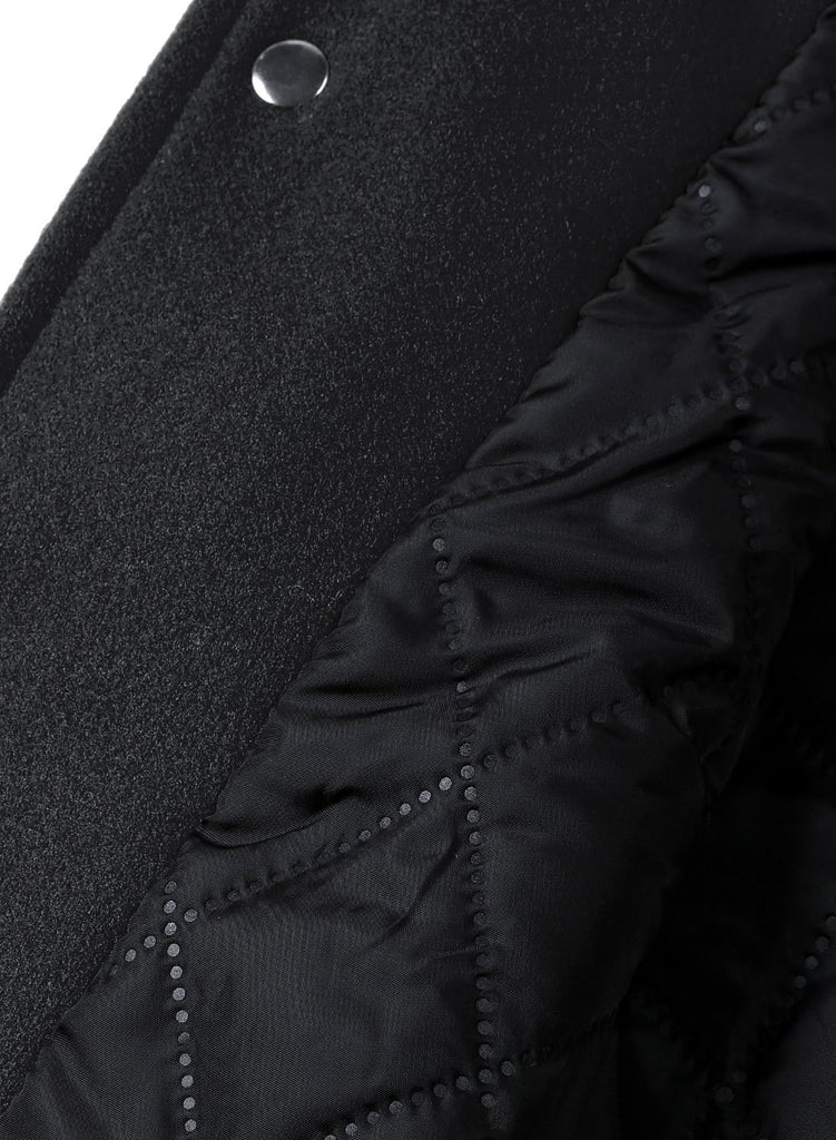 Boys Varsity Jackets Faux Leather Sleeve Bomber Coat