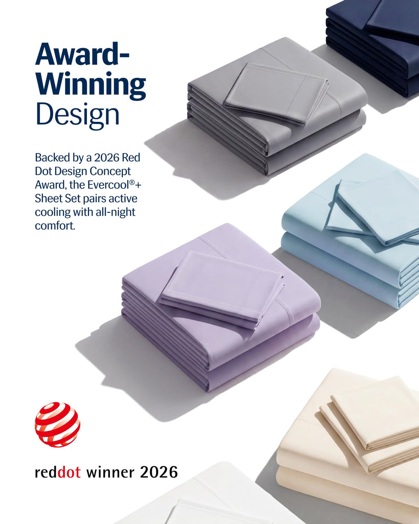 Evercool+ Cooling Sheet Set for Hot Sleepers, Full