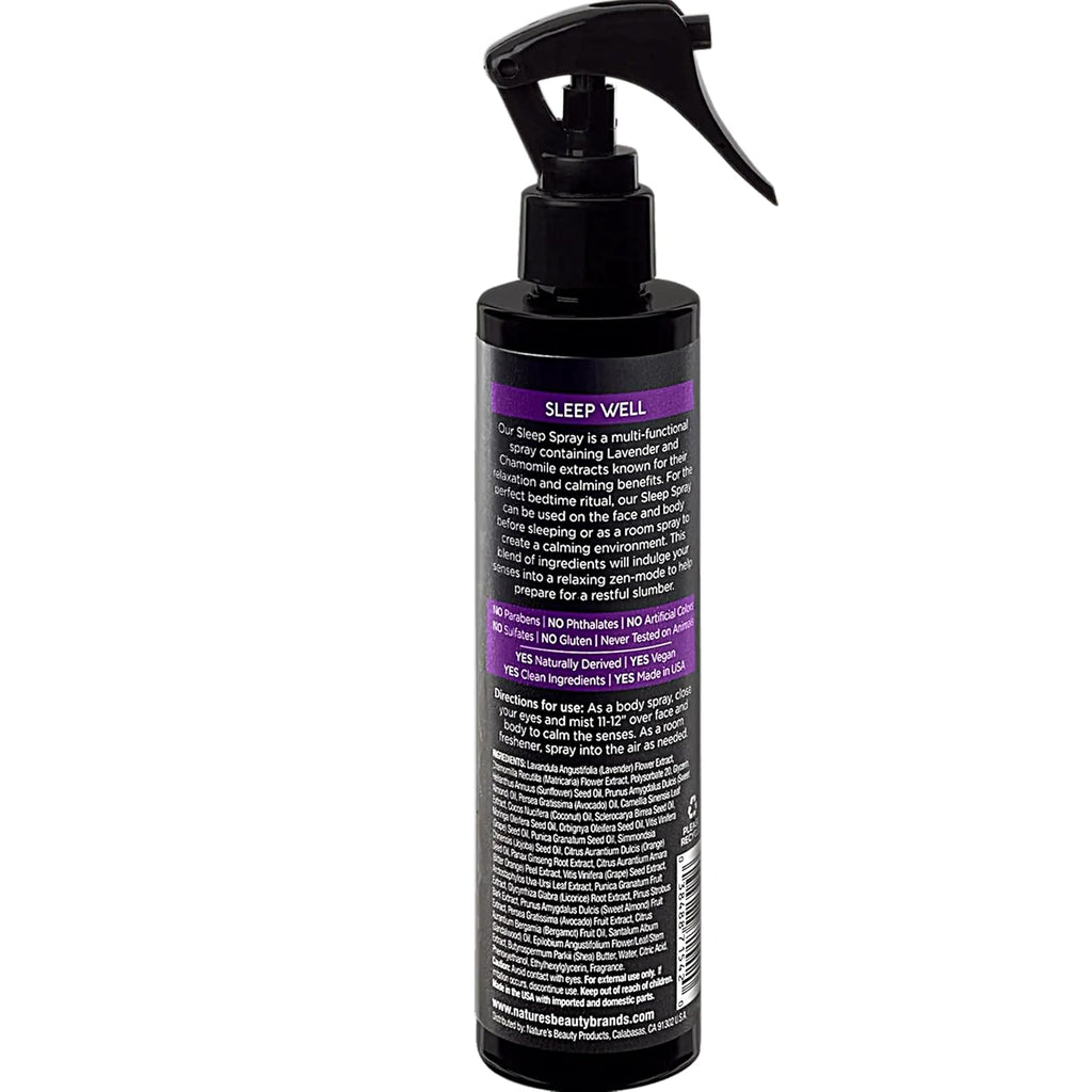 Lavender Chamomile Sleep Spray Multi-Pack - Sleep Well + Relax with Premium Grade Room + Pillow Spray, Made - Set of 2