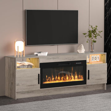 Grey Electric, Led Lights & Storage Cabinet