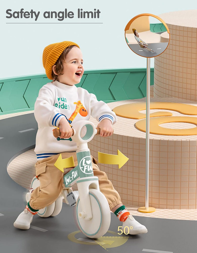 Toddler Balance Bike for 1 2 Year Old, 4 in 1 Tricycle for Toddlers 1-3