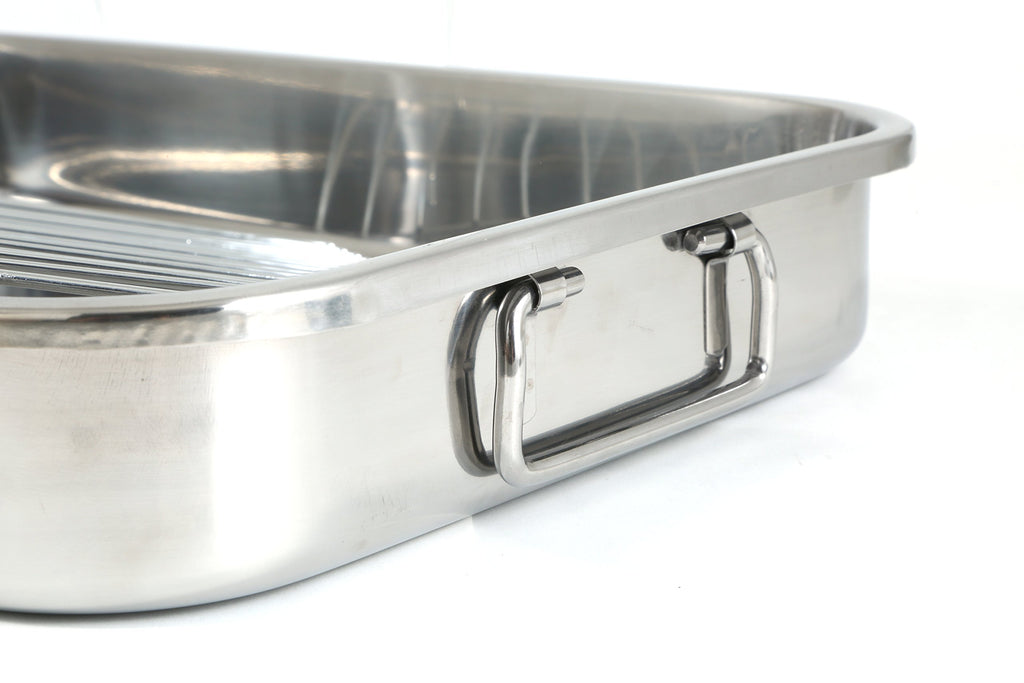 Pro 4-Piece All-in-1 Lasagna and Roasting Pan